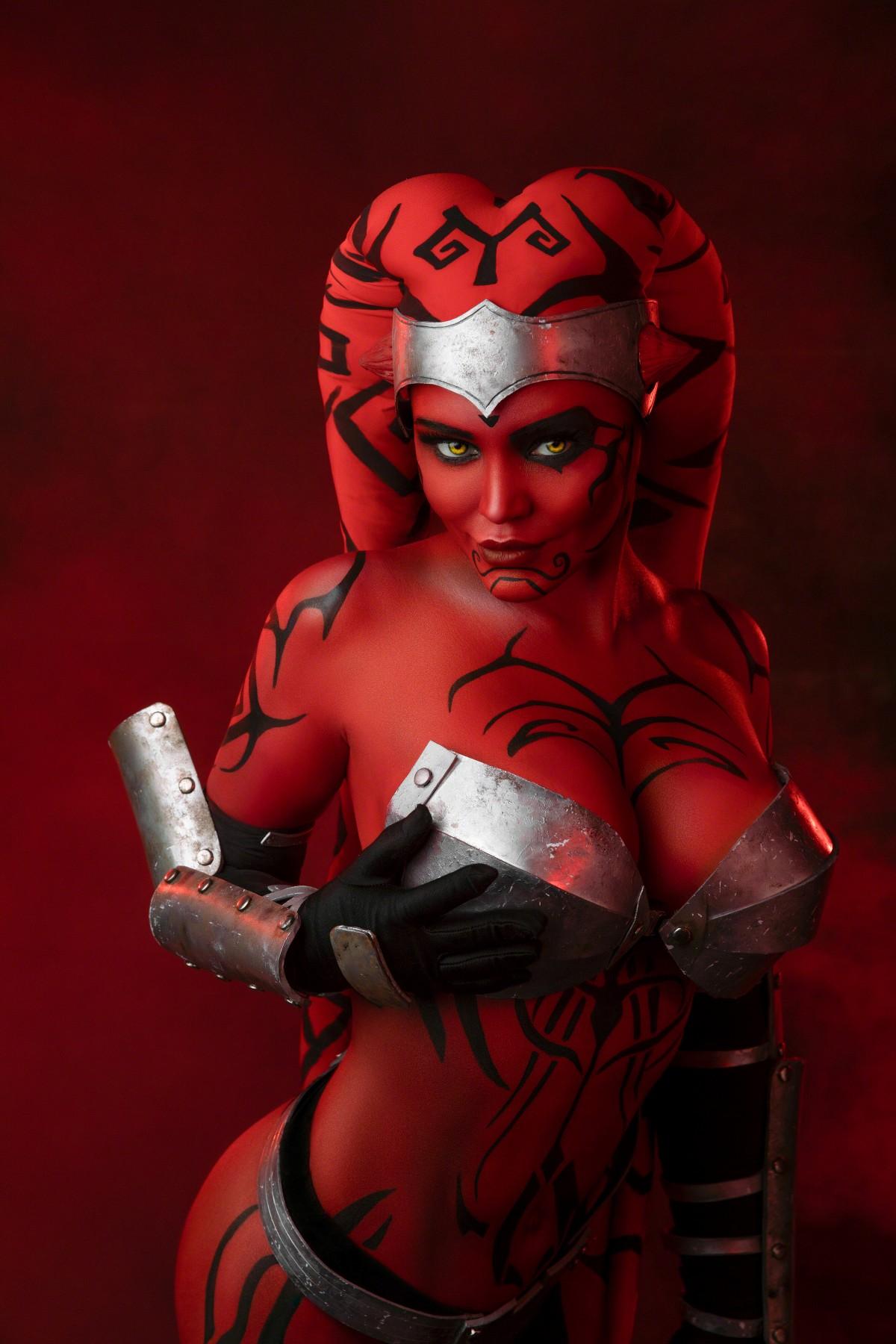 Kalinka Fox Nude Darth Talon Cosplay Patreon Set Leaked Lewd Influencers