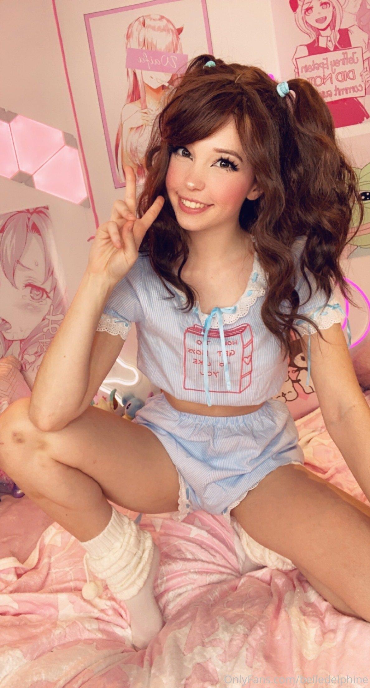 Belle Delphine Pajama Onlyfans Set Leaked - Lewd Influencers